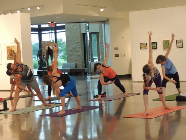 Yoga in the Gallery
