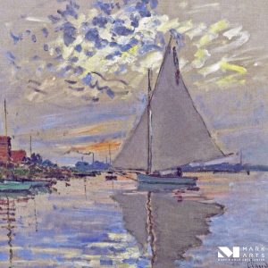 Make Your Mark: Claude Monet's Sailboat at Le Petit-Gennevilliers