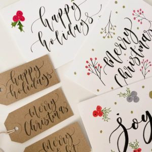 Make Your Mark: Holiday Calligraphy