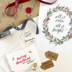 Make Your Mark: Holiday Calligraphy